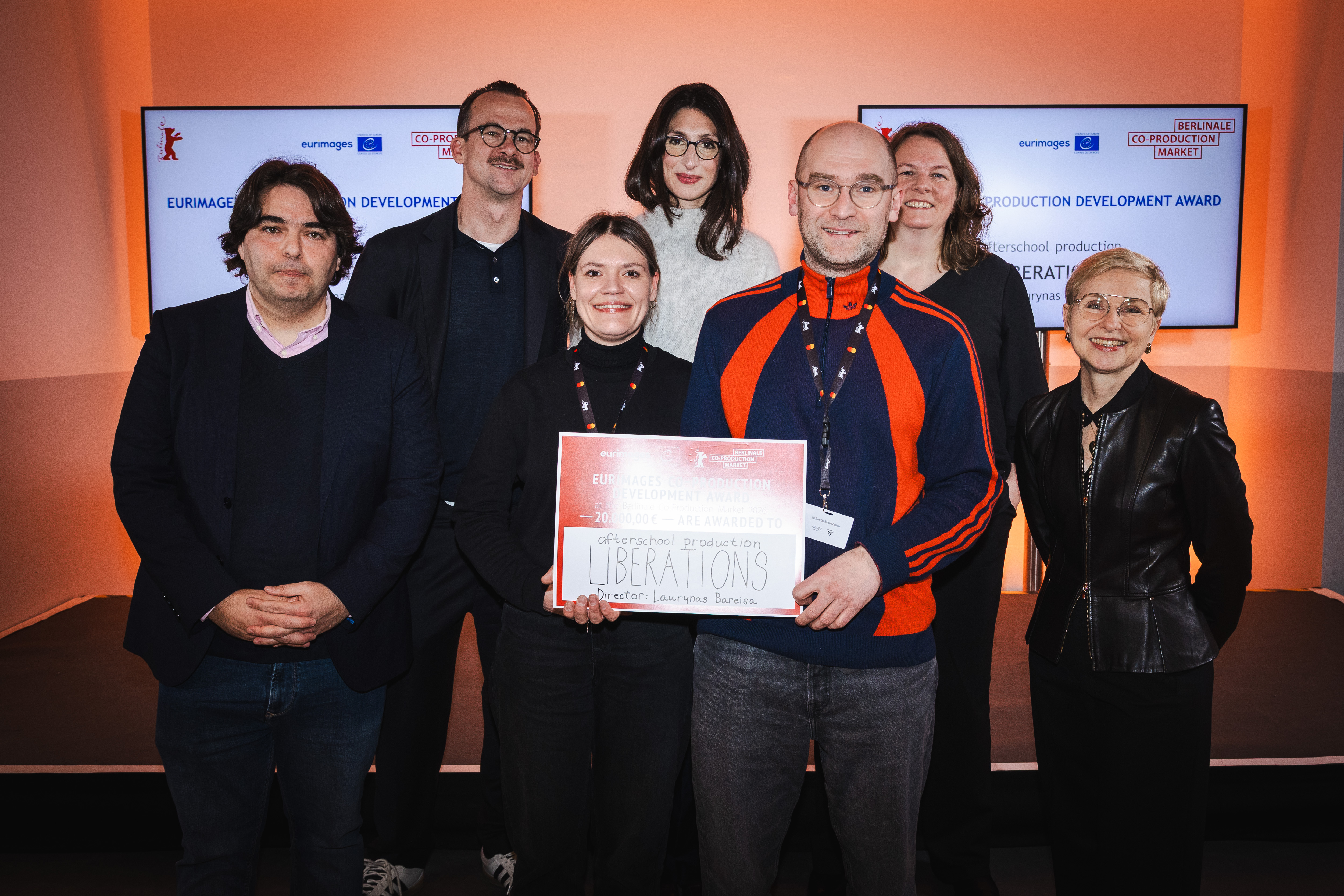 Eurimages Co-production Development Award Zeremonie des Berlinale Co-Production Market 2026 © Lydia Hesse / Berlinale 2026